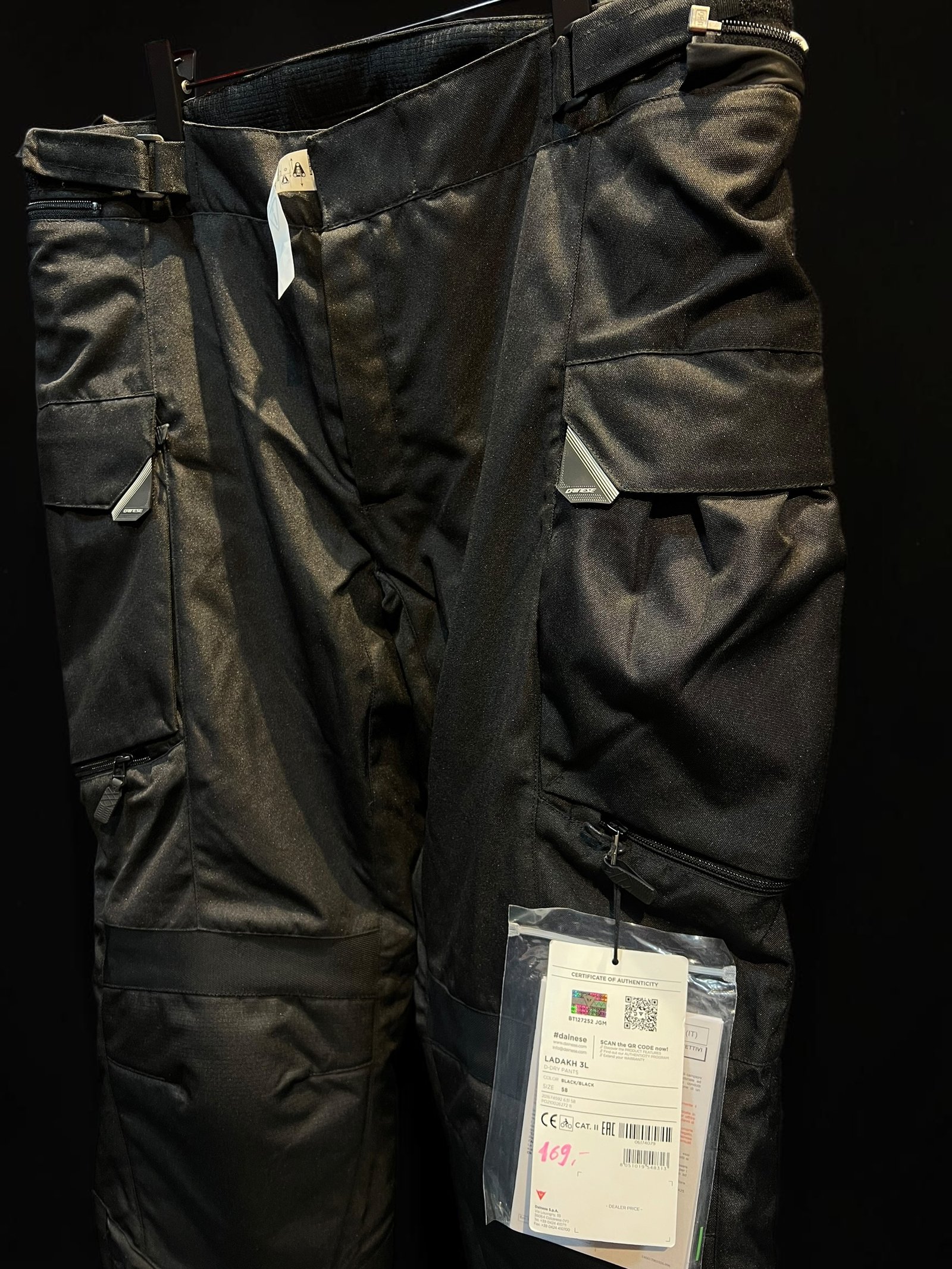 DAINESE LADAKH 3L D-DRY® - MEN'S WATERPROOF MOTORCYCLE PANTS