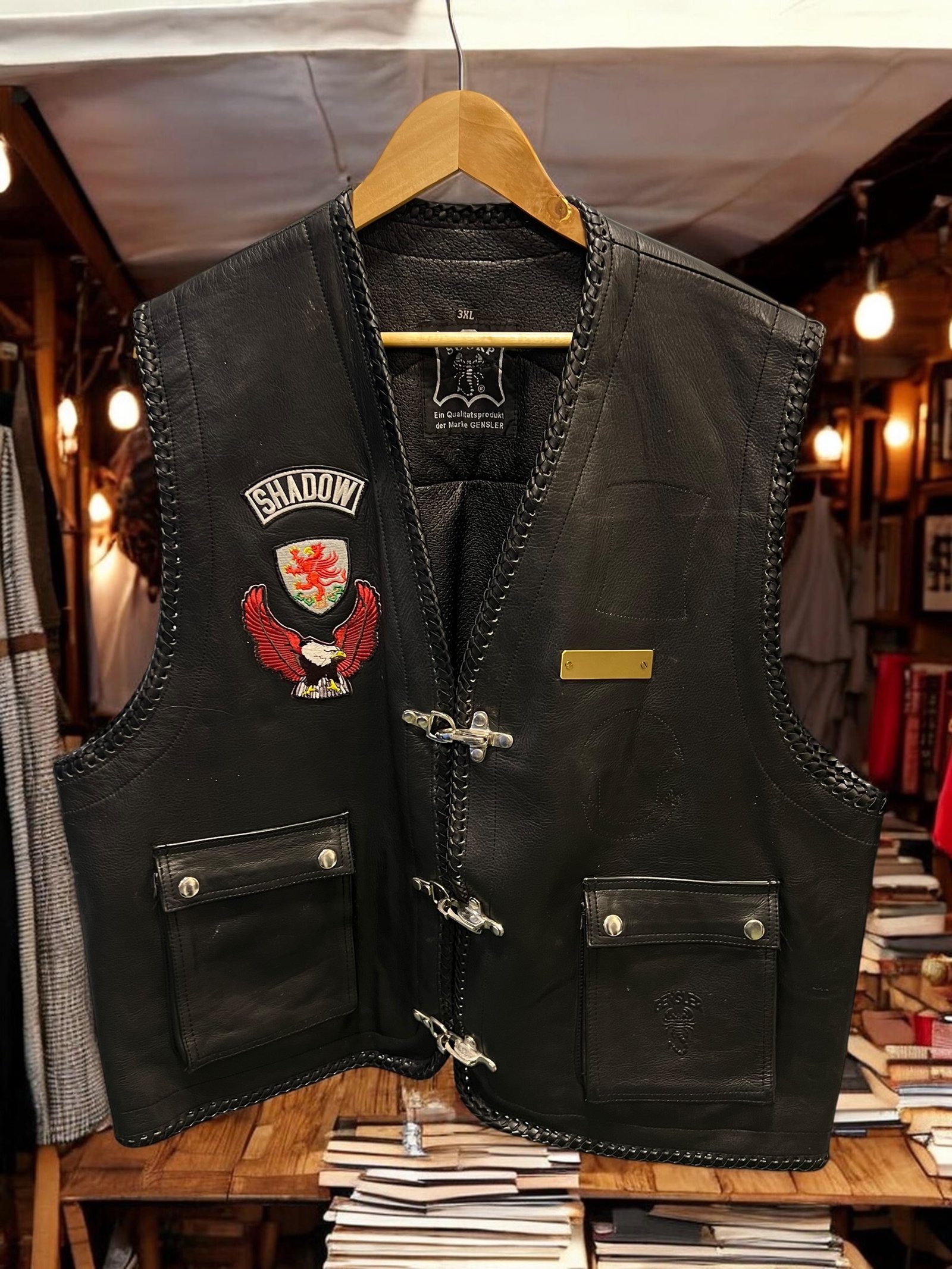 Honda authentic leather vest