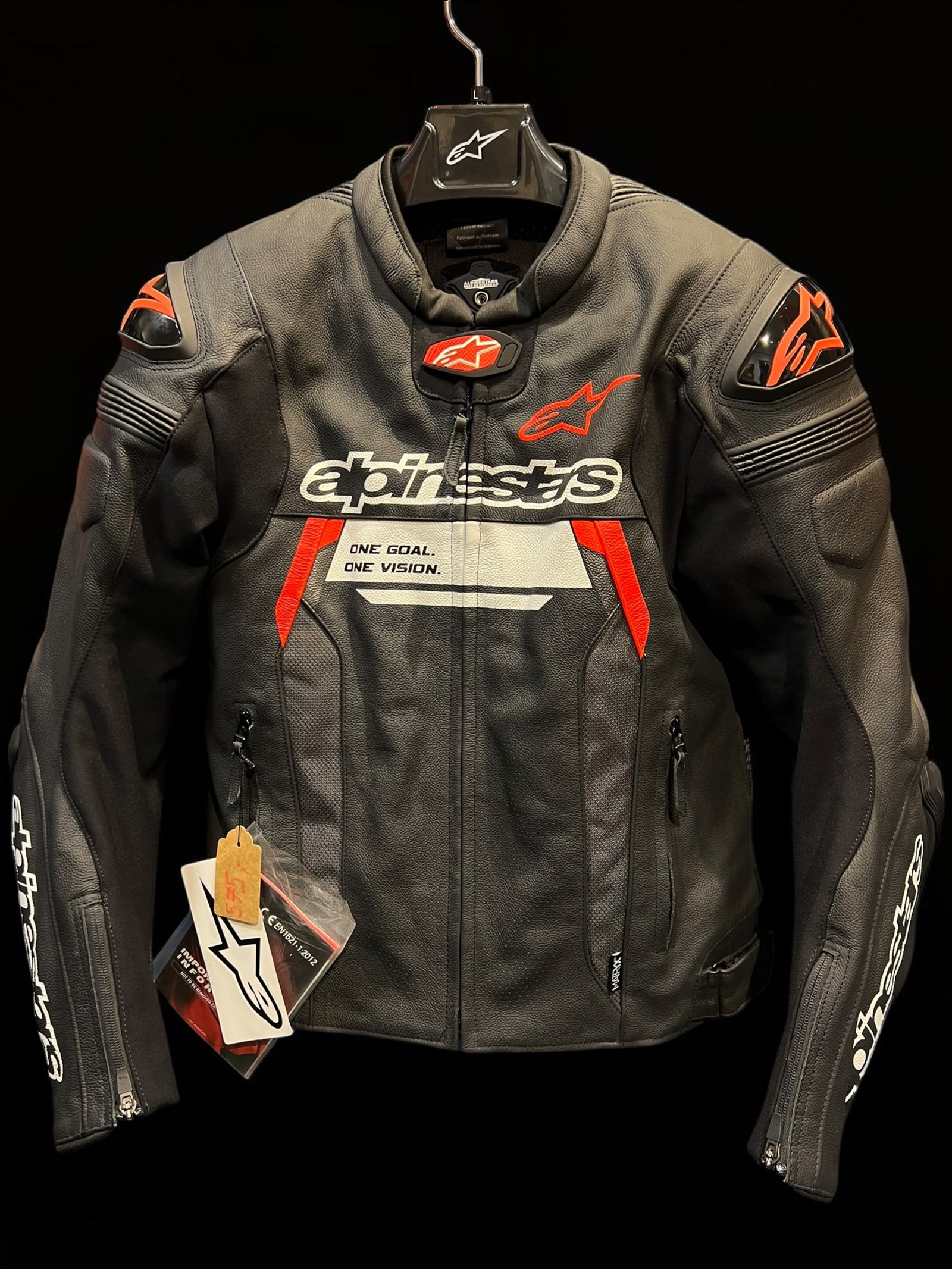 Alpinestars Missle V2 Ignition leather jacket